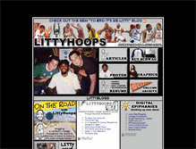 Tablet Screenshot of littyhoops.com
